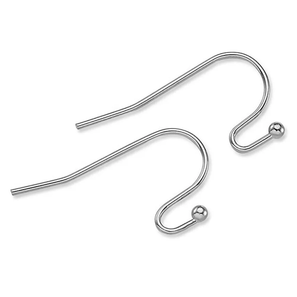 Застежки-крючки для сережек нержавеющая сталь изготовления украшений 50 шт. |