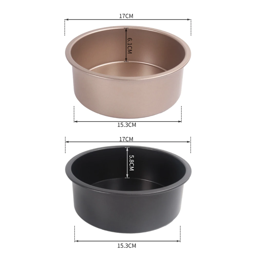 Антипригарная круглая форма для торта из нержавеющей стали противень выпечки