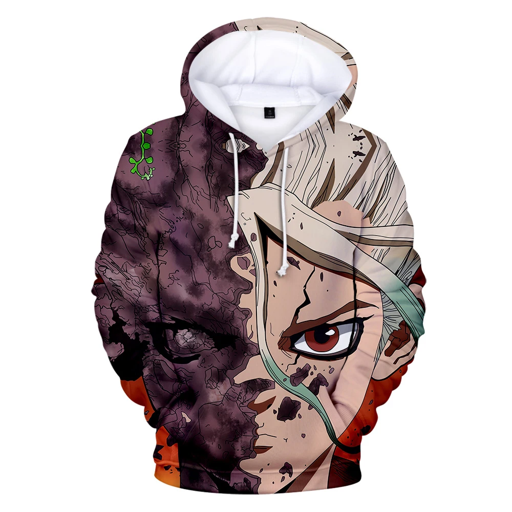 

Dr.stone 3D Print Autumn Fashion Hoodie Men/women New Street Pullover 3D Hooded Sweatshirt Loose Casual Hip Hop Top with Pocket