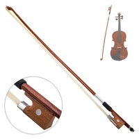 44 violin bow horsehair wood stick plastic handle fiddle bow violin accessories instruments for violin lovers