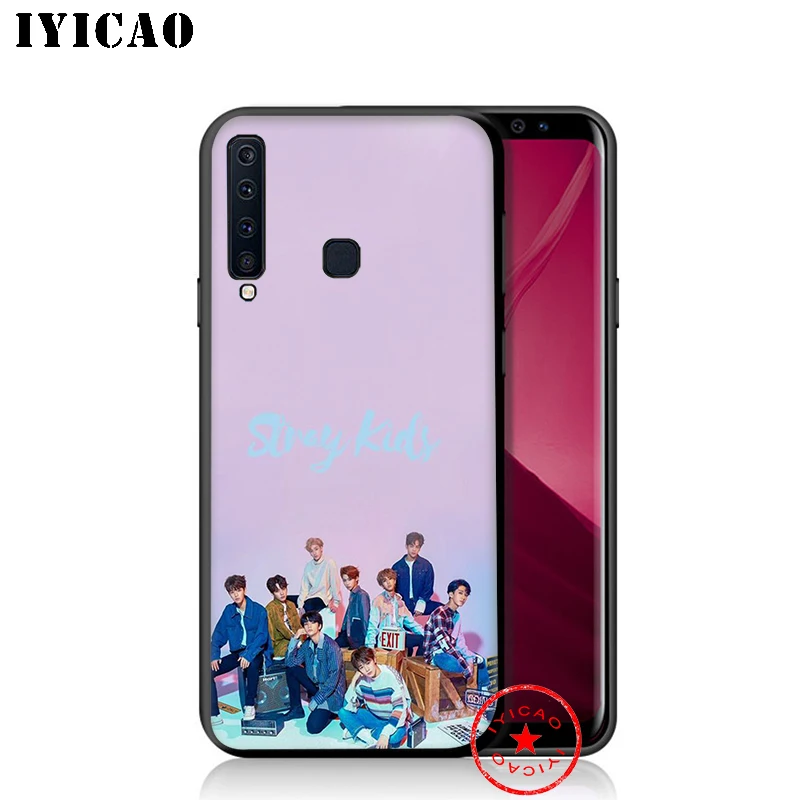 IYICAO Stray Kids Soft Phone Case for Samsung Galaxy A9 A8 A7 J6 A6 Plus 2018 A5 A3 2016 2017 Silicone Cover |