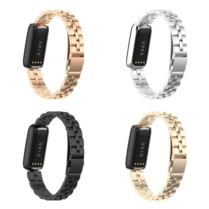 

Metal Strap For Fitbit Luxe Watch Band For Fitbit Luxe Stainless Steel Bracelet Loop Smart Watch Accessories Adjustable Belt