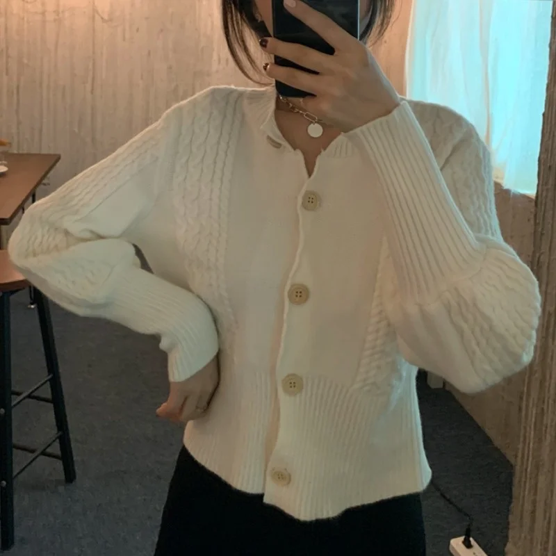 

Осень 2021, зимний свитер, женские топы, вязаный пуловер, женская мягкая теплая толстая верхняя одежда