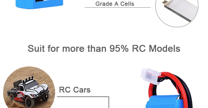 2PCS Yowoo Graphene 2S 3S 4S 6S Lipo Battery - 2200mah 2600mah 1300mah 1500mah EC3 T XT60 Plug 130C RC Airplanes Car Drone Parts 10 2PCS Yowoo Graphene 2S 3S 4S 6S Lipo Battery, don't overcharge more than 4.2V and dont over discharge below 3.7V