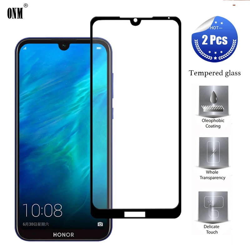 2 шт Полное покрытие закаленное стекло для Huawei Honor 8S Защита экрана Play 8 Защитная