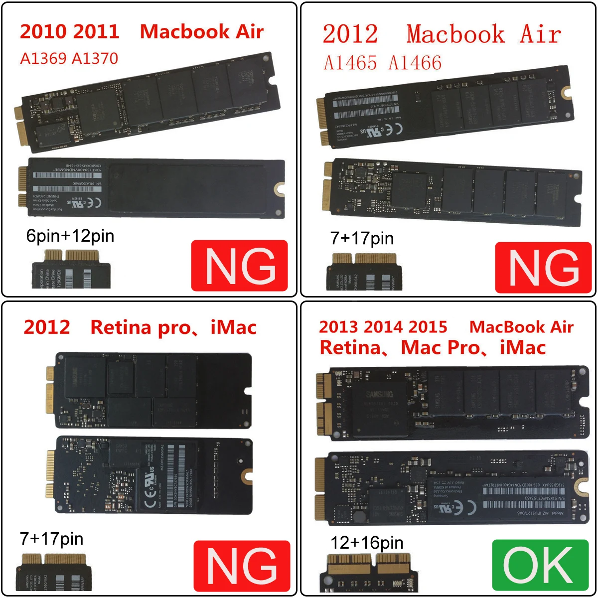 Корпус для жесткого диска CY USB 3 0-16 + 12 Pin отвертка Mac book Air Pro 2013 2014 2015 2016 SSD чехол |