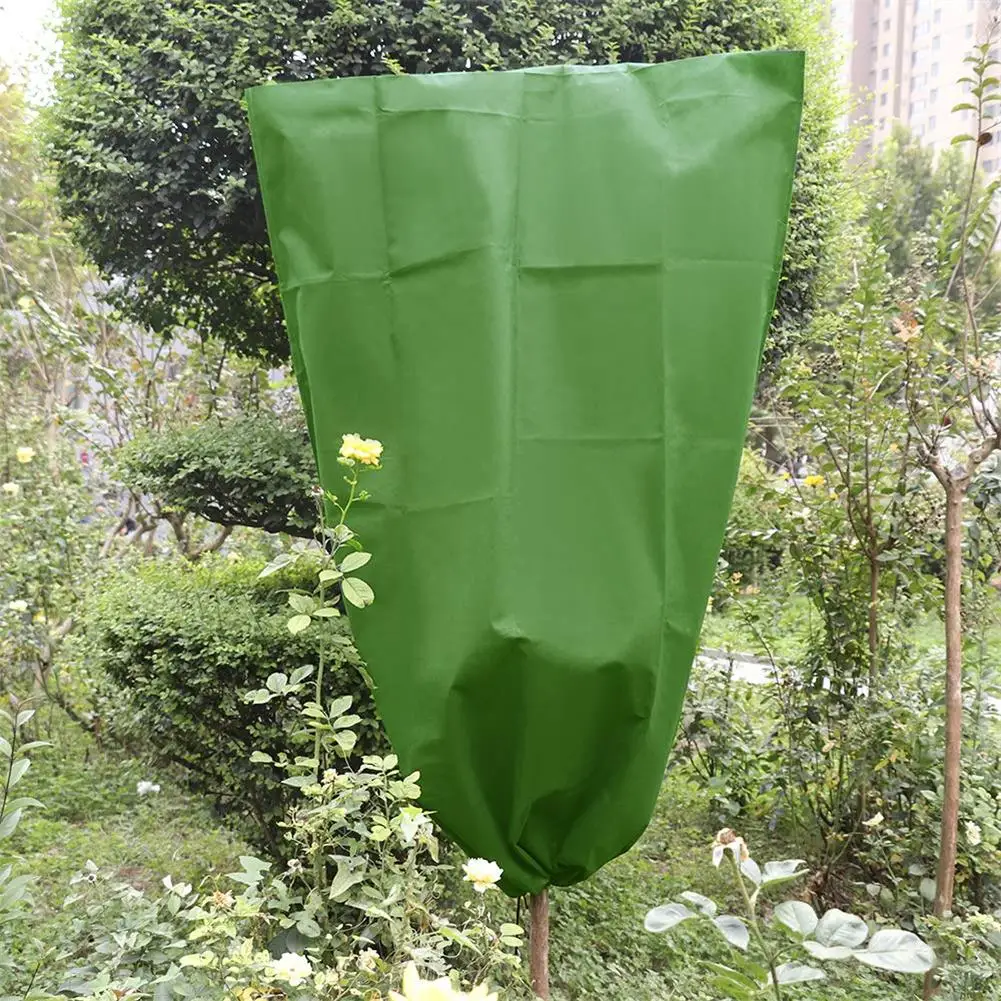 1x0.8m/1x1.1m/1x1.6m/1.6x2m Plant Protection Bag Winter Cover Garden Tool Non-woven Fabrics Insect Organic Net Frost | Дом и сад