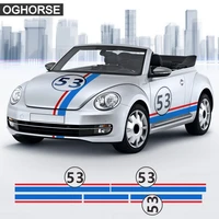 53 styling decal side stripes hood roof rear racing vinyl stickers for a5 2011 present accessories