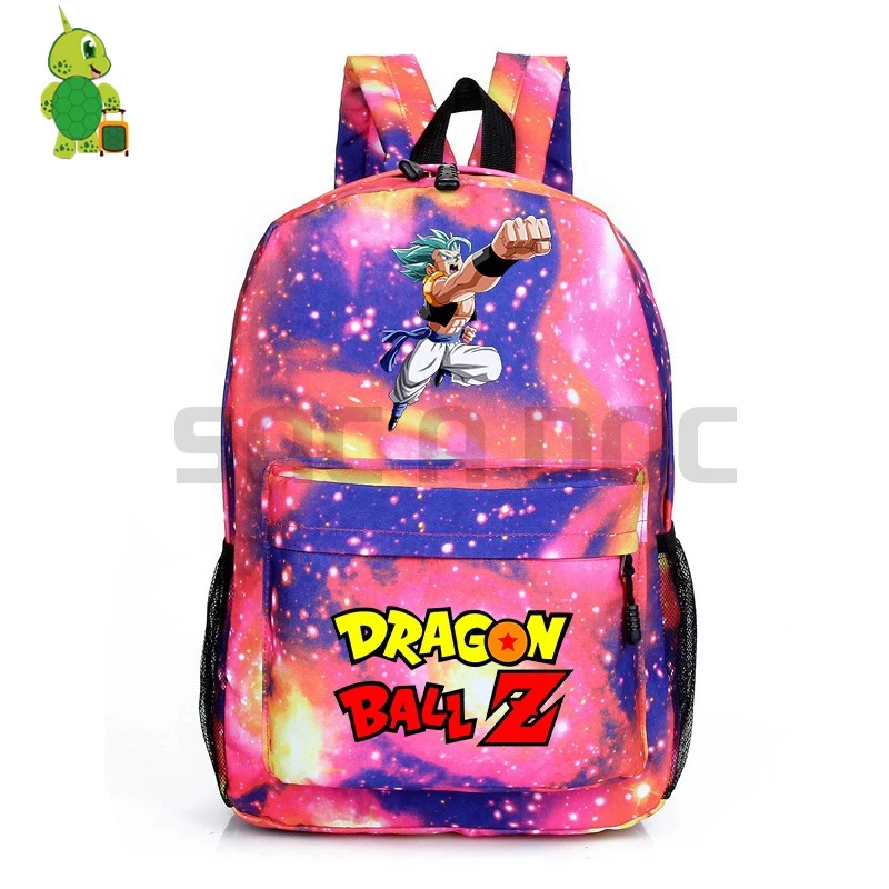 21 Mochila Dragon Ball Z рюкзак Goku Super Saiyan для мальчиков и девочек рюкзак для подростков школьные сумки галактика Звездная ночь дорожная сумка - Цвет: 21