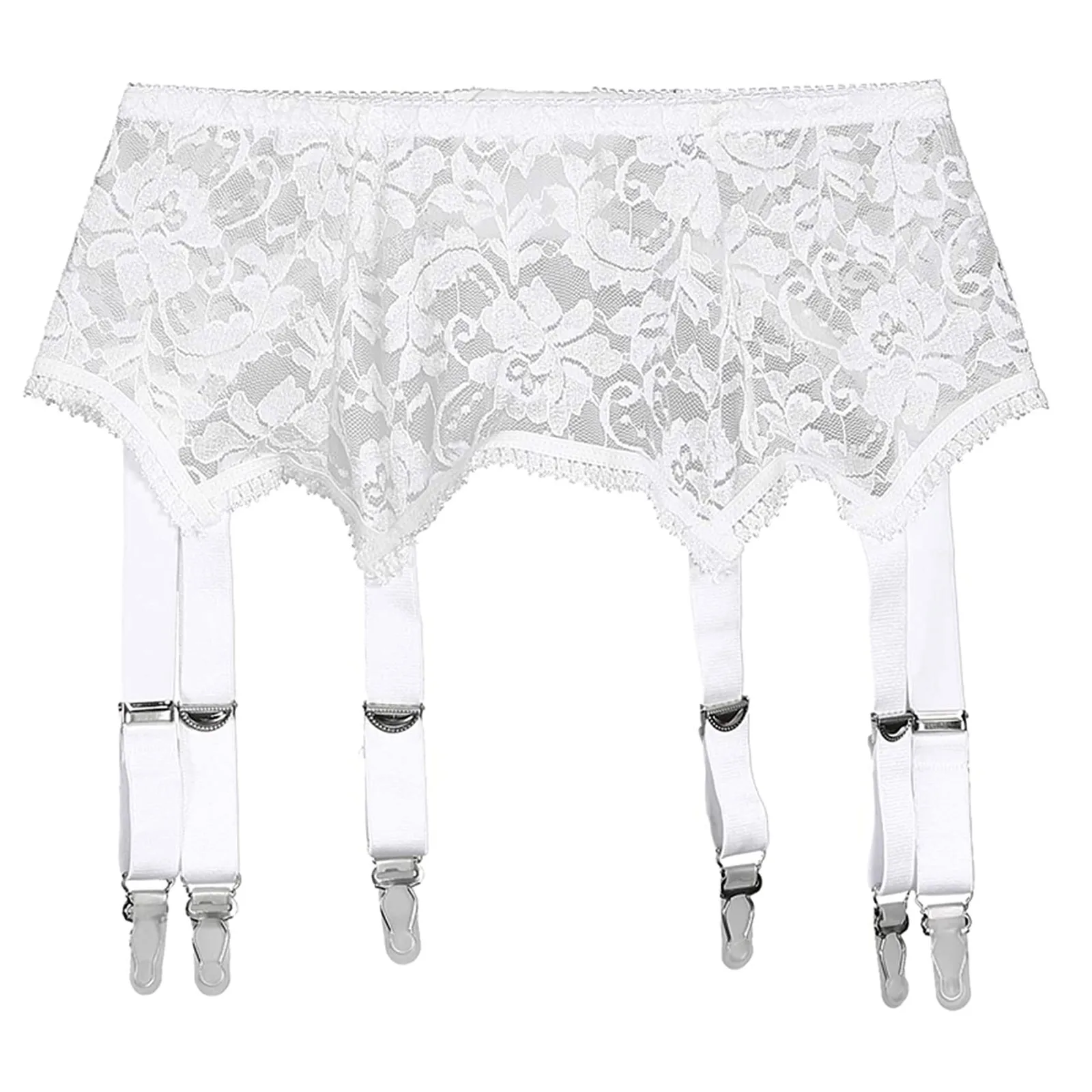 Нижнее белье женское в стиле ретро с высокой талией эластичные сетчатые подвязки