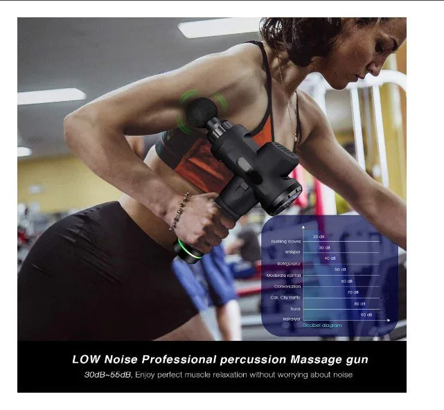 Fascia массажный пистолет Электрический мышечный Массажер терапия глубокая