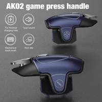 gamepad pubg mobile game controller trigger aiming and shooting button l1r1 shooting joystick for iphone android phones ak02