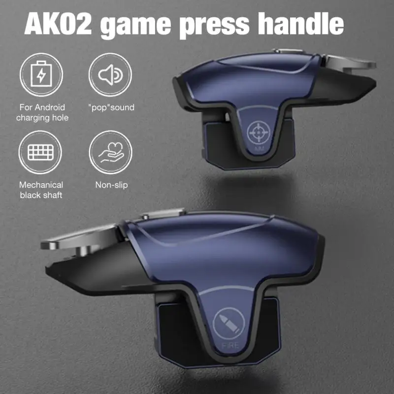 Gamepad PUBG Mobile Game Controller Trigger Aiming And Shooting Button L1R1 Joystick For IPhone Android Phones AK02 | Электроника