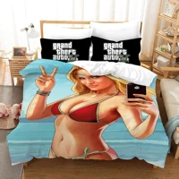 grand theft auto v 3d printed bedding set duvet cover and quilt cover pillowcase bedroom kid%e2%80%99s room decorate