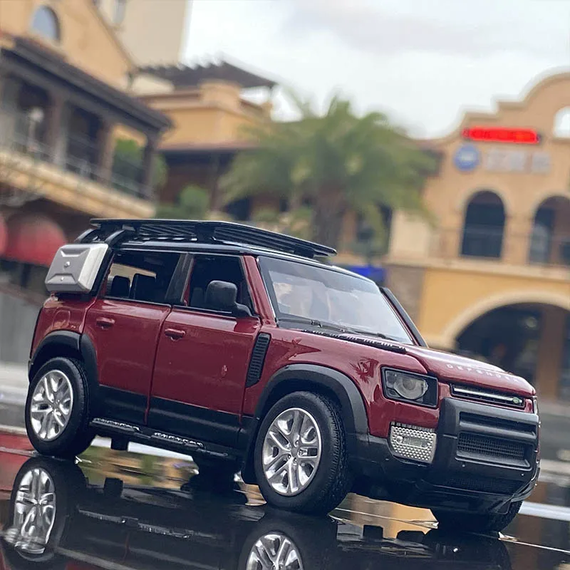 1:32 Land Rover Defender модель автомобиля из сплава литая и игрушечная металлическая