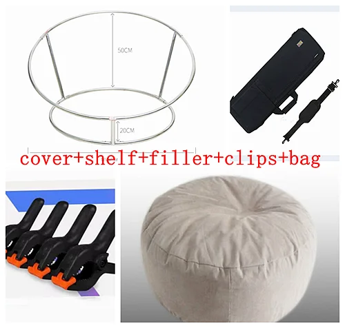3 Набор рамок для позирования Beanbag, студийный фон для новорожденных, подставка для фотосъемки, реквизит для фотосессии, Bebe Poing Bean Bag для новорожденных - Цвет: 3