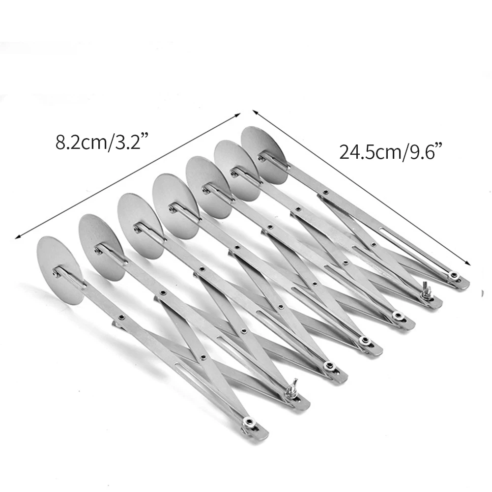 3/5/7 колеса тестоделитель сбоку паста Ножи гибкий роликовая пилка Регулируемый