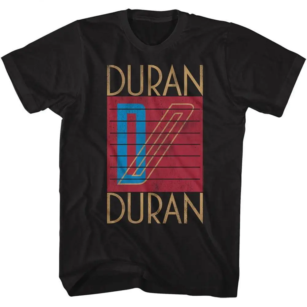 

DURAN DURAN Men's Short Sleeve T-Shirt BLACK LOGO Cool Casual pride t shirt men Unisex New Fashion tshirt free shipping tops