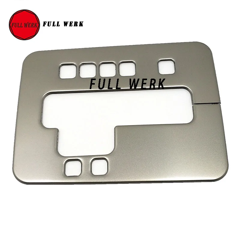 1 шт. наклейка на панель переключения передач из нержавеющей стали для Volkswagen Touareg