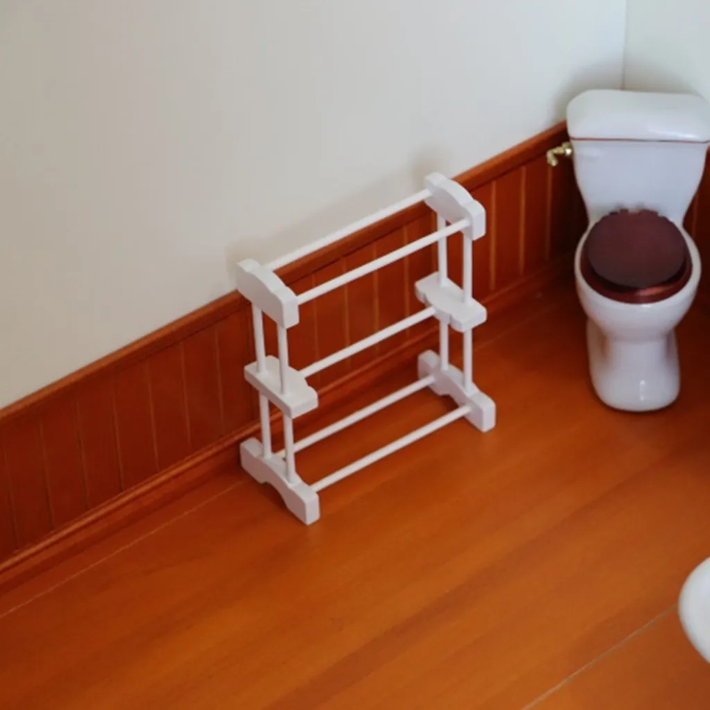 Сцена украшение вешалка для полотенец 1:12 миниатюрная мебель кукольного дома