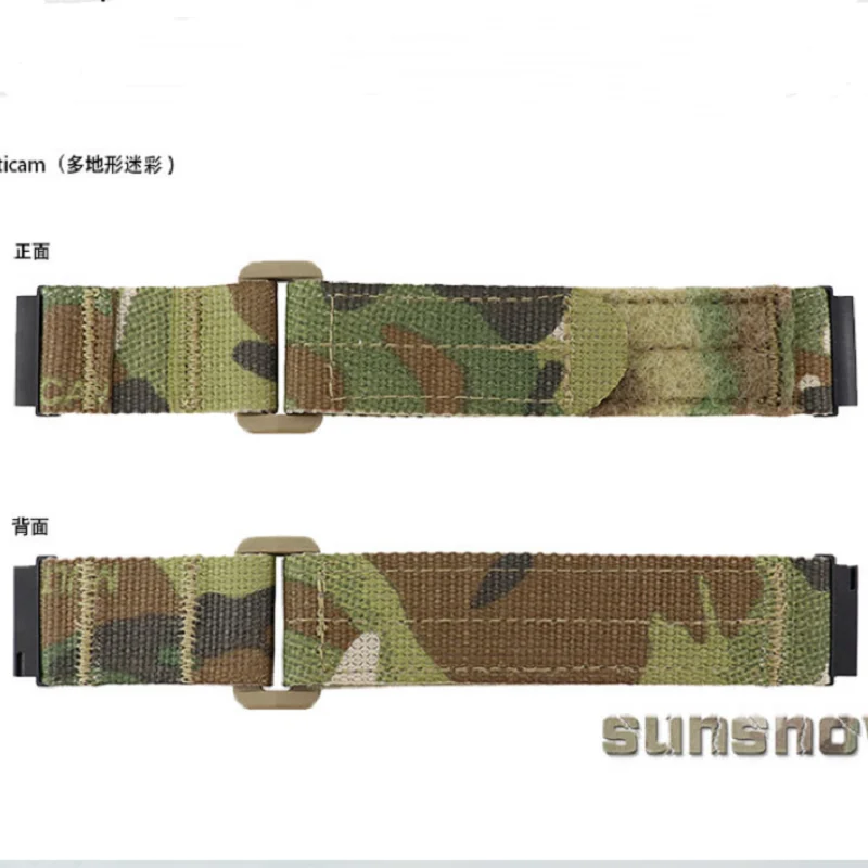 Sports Military Fan Watch Band is Suitable For Xiaomi Huawei Huami Jiaming's Second Generation 22mm Replacement Watch Band