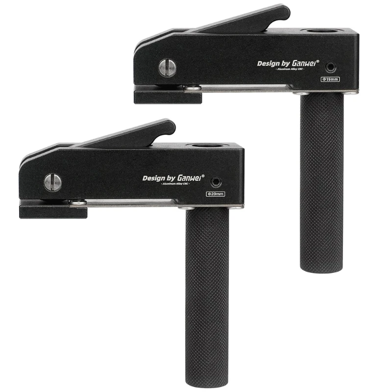 

M6CF Professional Hold Down Clamp Woodworking Desktop Clip Fixed19/20mm Jig Hole Tool