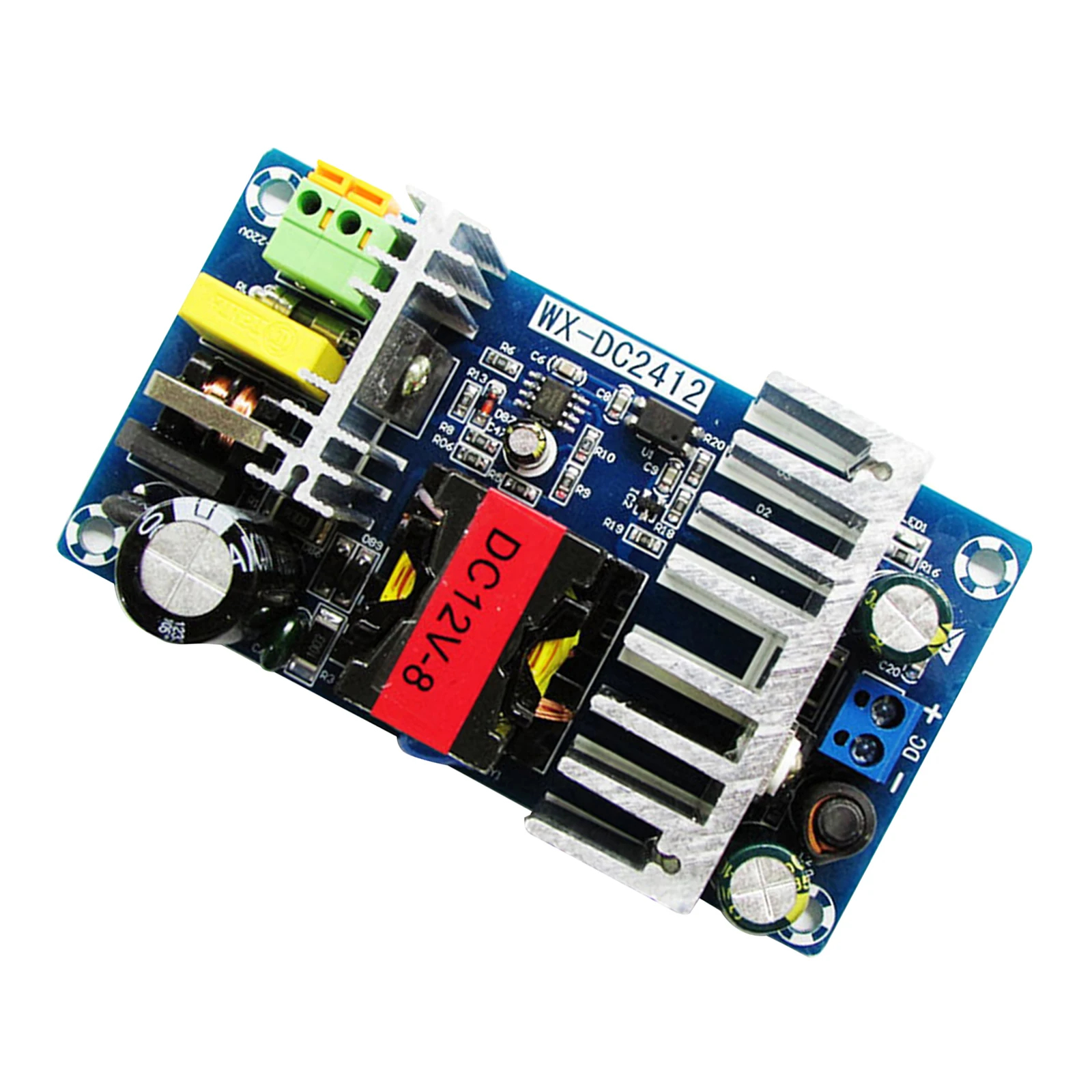 

AC Converter 110v 220v to DC 12V 8A 100W Power Supply Regulated Transformer Board Module Compact Lightweight