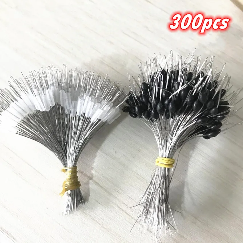 

Highly Commend Space Bean Fishing Float 300Pcs/1set/Lot 2S S M L Black Rubber Oval Stopper Fishing Bobber Fishing Equipment