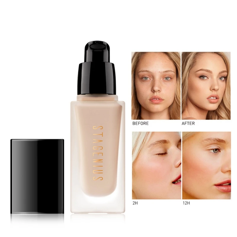 Лидер продаж солнцезащитный крем SPF30 Жидкая основа для макияжа матовая