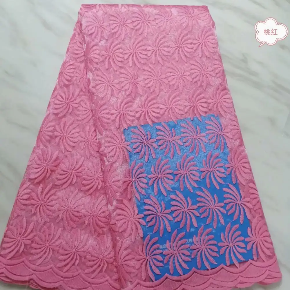wholesale price french lace fabric with fabrics for dresses embroided tulle 5yard/set F167-26 | Дом и сад