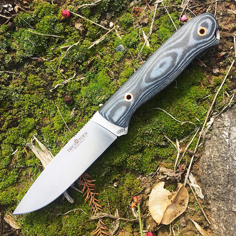 Нож Brother F001 с фиксированным лезвием, острый, прочный, для кемпинга, охоты, выживания, тактический, прямой, EDC, инструмент для переноски от AliExpress RU&CIS NEW