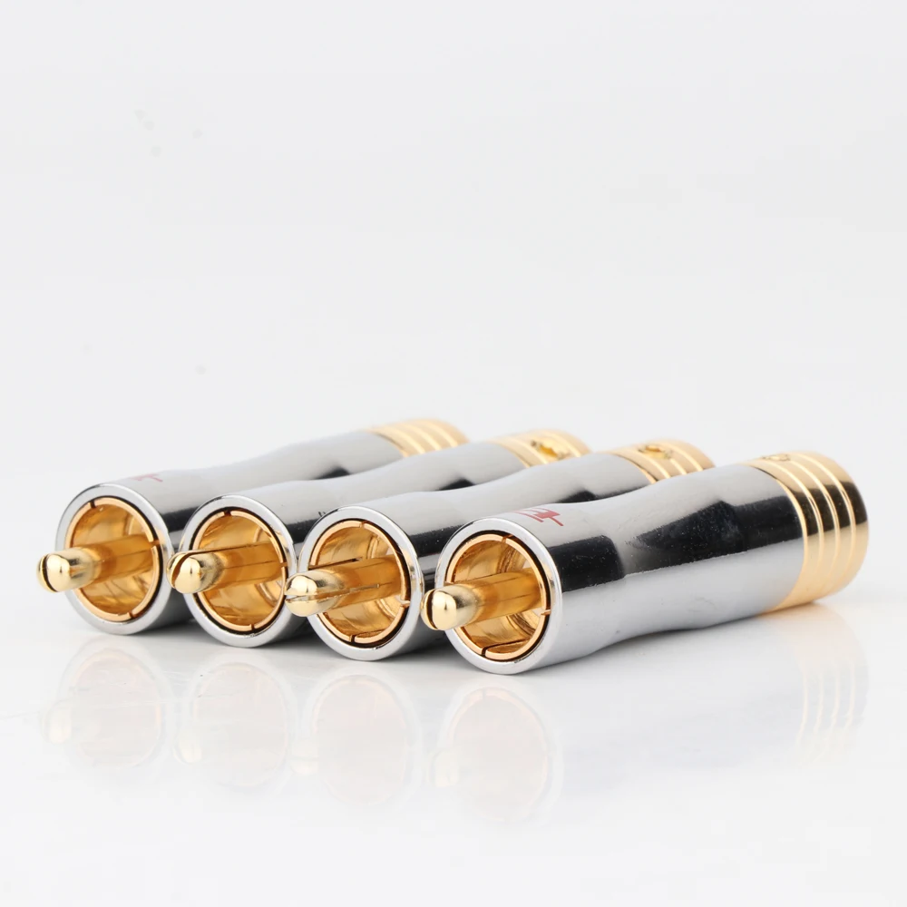 R1703 4 шт. Pailics разъема типа тюльпан Pailiccs RCA Hifi кабель аудиосигнала штекер аудио