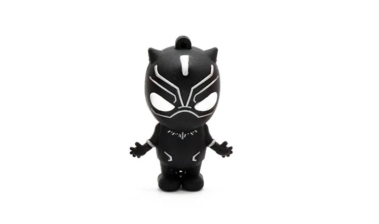 Флеш-накопитель TEXT ME Cartoon Death Black panther 64 ГБ, 4 ГБ, 8 ГБ, 16 ГБ, 32 ГБ, флешка USB 2,0