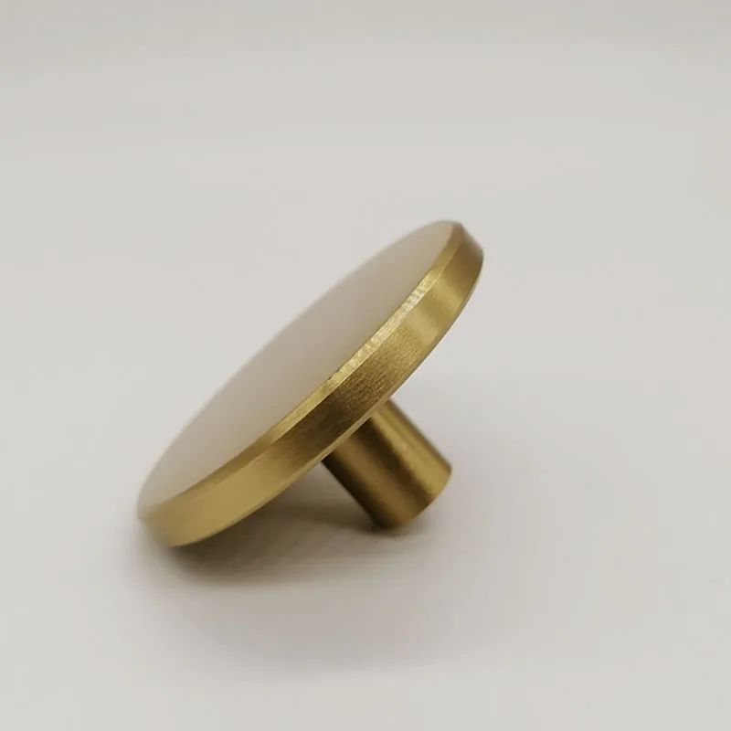 Круглая латунная ручка комода ручки выдвижных ящиков дверная ручка для шкафа антикварная деревенская кухонная дверная ручка с винтами