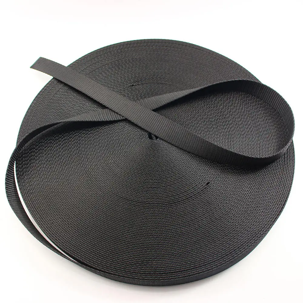 10 м широкий черный нейлоновый тяжелый ленточный ремень толстый Рюкзак для шитья