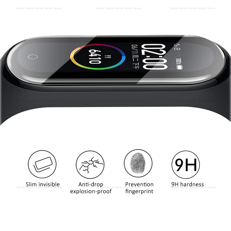10 шт. защитная пленка для экрана Xiaomi Mi Band 4 мягкая смарт браслета band4 miBand не