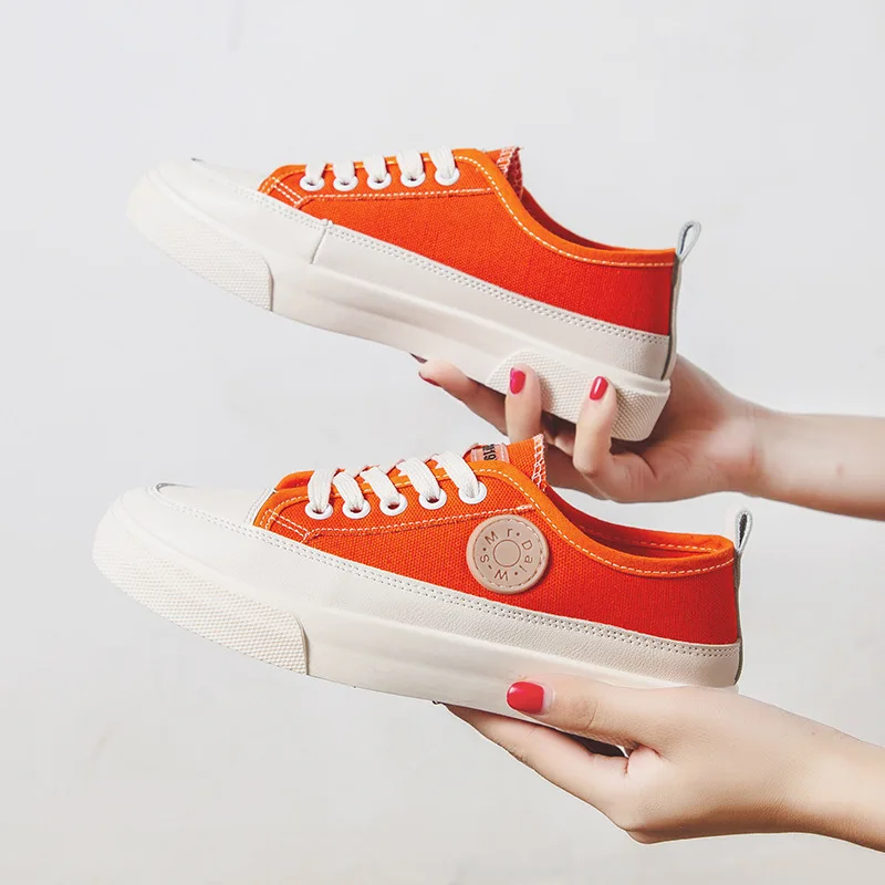 Кеды женские с низким вырезом кроссовки на платформе Вулканизированная подошва