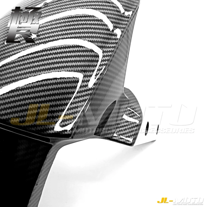 Углеродного волокна окрашенные обтекатель переднее крыло Панель подходит для