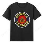 Футболка бренда Powell Перальта для скейтборда, хлопковая Спортивная футболка с принтом, Всесезонная модная мужская одежда