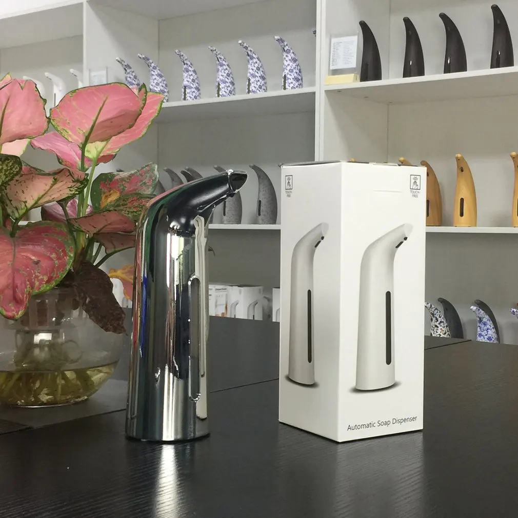 

Soap Dispenser Automatic Liquid Soap Dispenser Infrared Smart Sensor Touchless Foam Shampoo Dispensers For Kitchen Bathroom