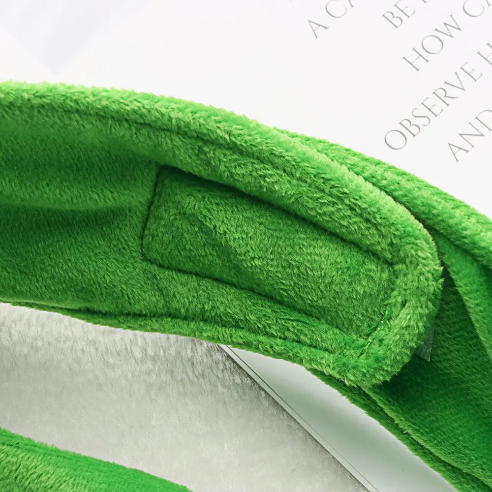 Забавная плюшевая шапка с большими глазами лягушки мультяшная игрушка зеленый