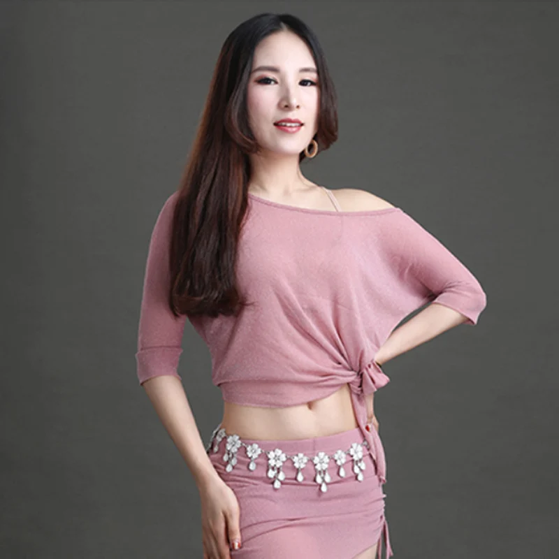 Женский костюм для танца живота танцевальный с рукавами летучая мышь и