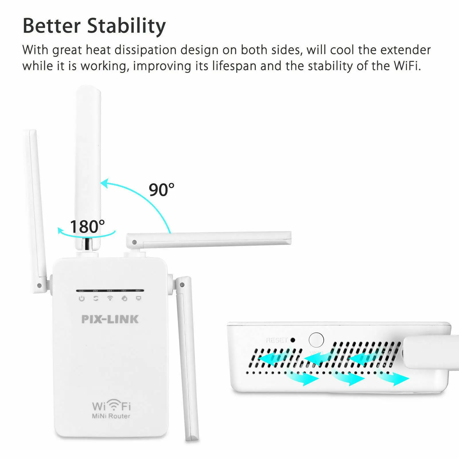 300mbps маршрутизатор Wi-Fi ретранслятор сигнала разъем для усилителя с антенной