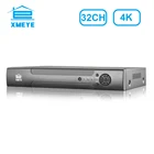 XMeye 32ch 4K NVRH.265 + Onvif сетевой видеорегистратор 2 HDD 247 записывающая IP камера Onvif система безопасности