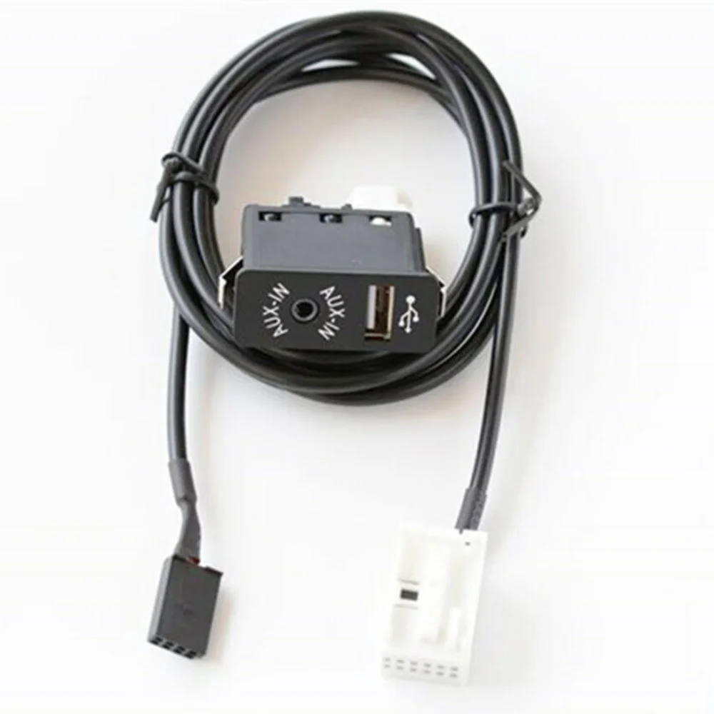Aux USB разъем радио аудио адаптер кабель для BMW E60 E63 E64 E66 E81 E82 E70 E90 автомобильные
