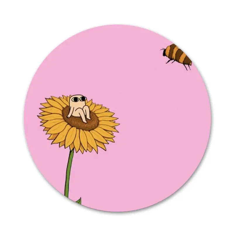 Густой бобы удивительная эстетическое значок шаблона брошь заколка аксессуары