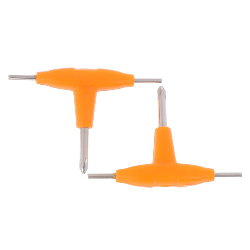 2 шт. 3 в 1 чехол для ключей Мини Т образная отвертка бытовой портативный ремонтный