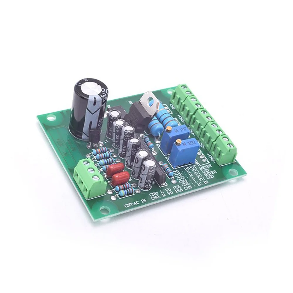 

Панель стереоусилителя VU Level измеритель звуковых сигналов + 2 шт. измерителя VU, 9-12 В постоянного тока, плата стереоусилителя, индикатор уровня, регулируемый с Драйвером