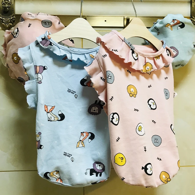 dog clothes pet pajamas chihuahua big Sleepwear for dogs cats comfortable anti-mosquito Summer | Дом и сад