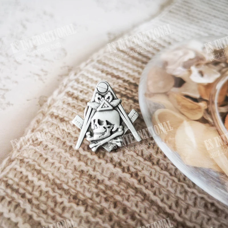 Оптом масонские значок булавки на лацканы масон вольный каменщик BLM51 Размер 1 9*2